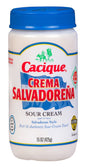 Cacique Crema (Sour Cream) Salvadorena 15oz-------> PICK UP ONLY
