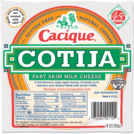 Cacique Queso Cotija 10oz-------> PICK UP ONLY