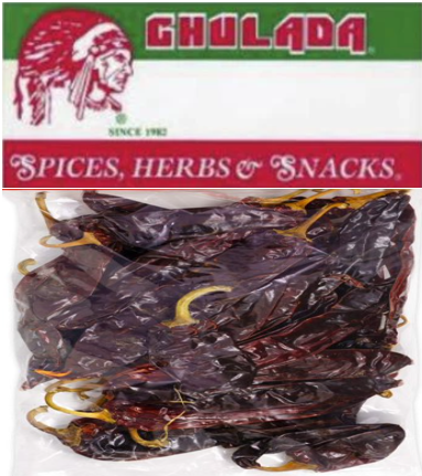 Chulada Chile California 12/6 oz---big bag---