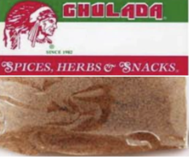 Chulada Nuez Moscada Molido (Ground Nutmeg) 12pk