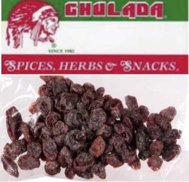Chulada Pasas (Raisins) 12pk