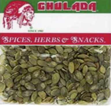 Chulada Pepita Pelada Natural 12pk