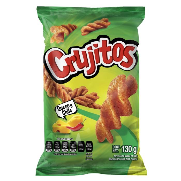 Crujitos Queso y Chile Bolsa Grande