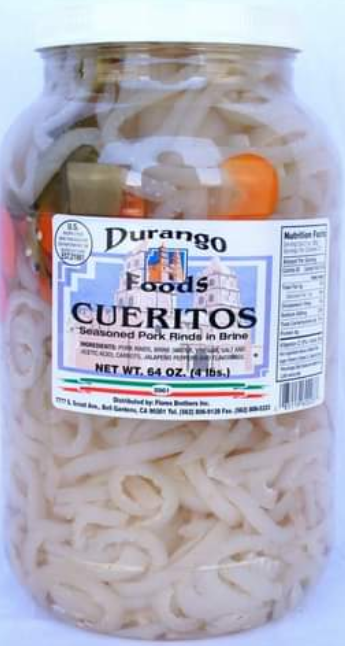Durango Pork Skin (Cueritos) 4lb 64oz- PICK UP ONLY