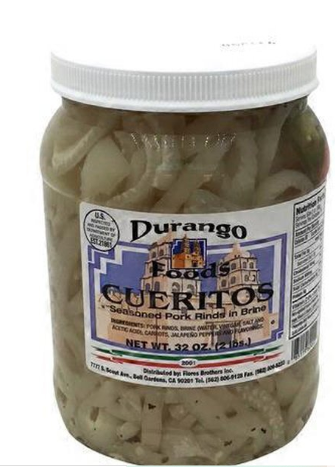 Durango Pork Skins (Cueritos) 32oz- PICK UP ONLY