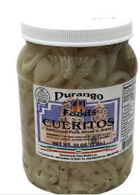 Durango Pork Skins (Cueritos) 32oz- PICK UP ONLY