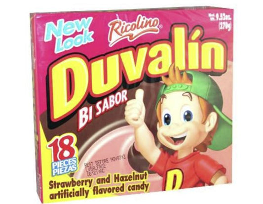 Duvalin Avellana Fresa (Hazelnut/Strawberry) 1/18pz
