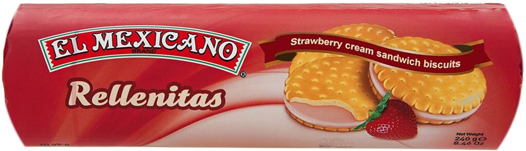 El Mexicano Rellenitas Fresa 8oz
