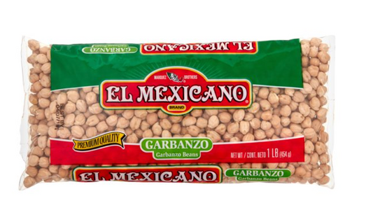 El Mexicano Garbanzo Beans 1LB
