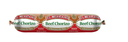 El Mexicano Beef Chorizo 9 oz--------> PICK UP ONLY