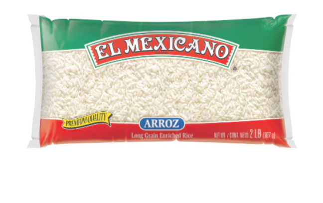 El Mexicano Long grain rice 2 lb