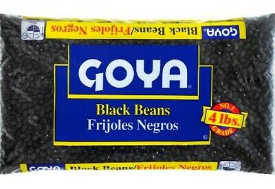 2523- Goya Black Bean (Frijoles Negros) 4lb