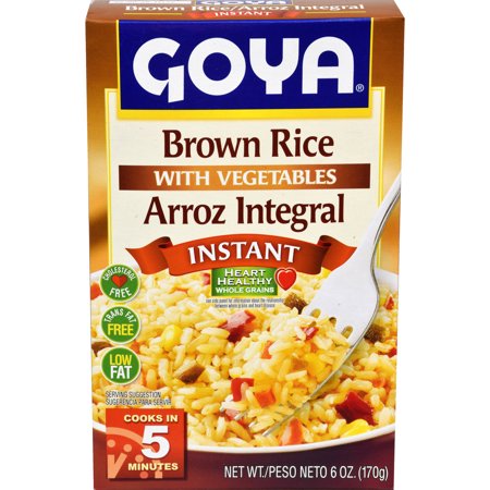 2645 Goya Instant Brown Rice 6oz