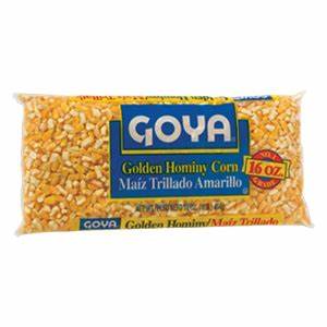 Goya Maiz Trillado Amarillo (Golden Hominy Corn) 14oz