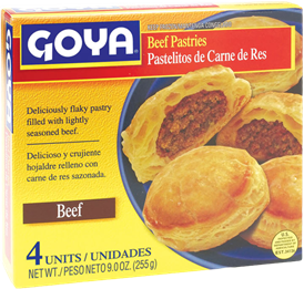 9298- (F) Goya Pastelitos de Carne 9oz---------> PICK UP ONLY