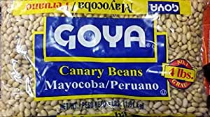 2518- Goya Peruano Bean (Canary Beans) 4lb