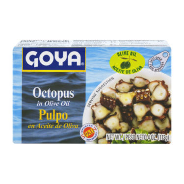 3637- Goya Pulpo en Aceite Olivo 4oz