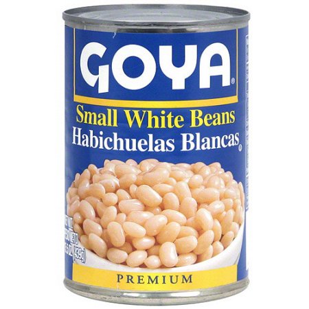 2412- Goya Small White Beans (Frijoles Blancos) 15oz