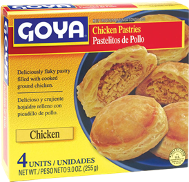 9299- (F) Goya Pastelitos de Pollo 9oz ------> PICK UP ONLY