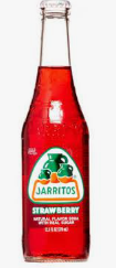 Jarritos Strawberry Glass Bottle 12.5oz- PICK UP ONLY