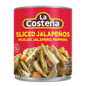 La Costena Sliced Jalapeno 28oz