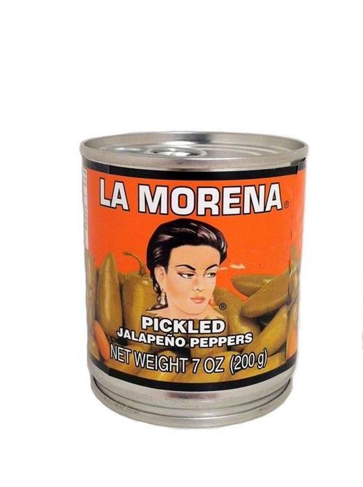 La Morena Whole Jalapeno 7oz