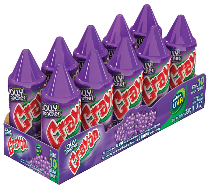 Lorena Crayon Uva (grape) 1/10pz