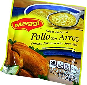Maggi Chicken Rice Soup (Sopa Pollo con Arroz)