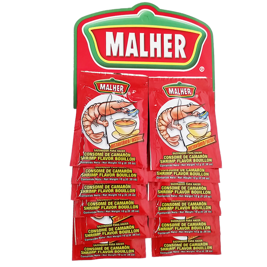Malher Consome Camaron (Shrimp) Tira (Strip)