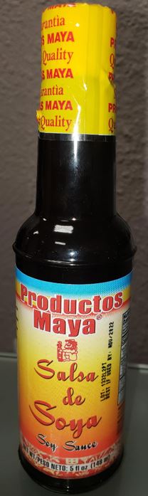 Maya Salsa Soya (Soy Bean Sauce) 5oz---> PICK UP ONLY