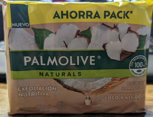 Palmolive Exfoliante Coco/algodon 120g  ***Suavidad exfoliante