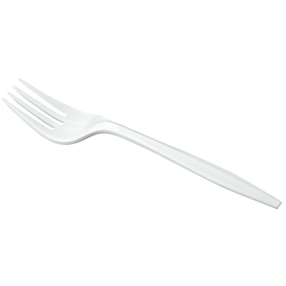 Plastic Fork White 36ct