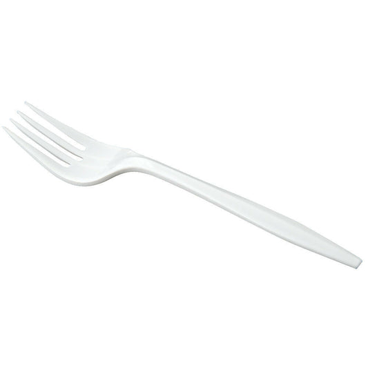 Plastic Fork White 36ct