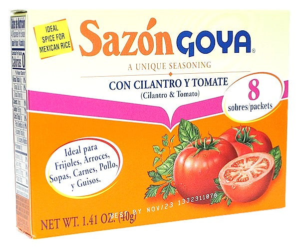3786- Goya Sazon Cilantro y Tomate 1.41 oz - 3 pack