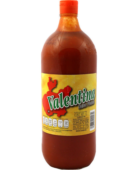 Valentina Salsa Roja 34oz (1 liter)----> PICK UP ONLY