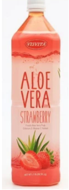 Visvita Aloe Vera  Strawberry 12/1.5--------> PICK UP ONLY