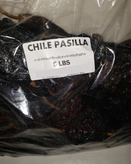 Bulk Chile Pasilla (5 lb bag)