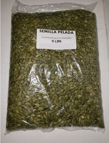 Bulk Semilla Pepita Pelada (5 lb bag)