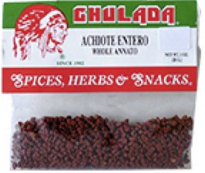 Chulada Achiote (Annato) Entero 12pk