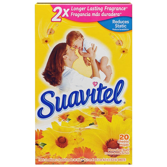 Suavitel Morning Sun Dryer Sheets 20 SHEETS
