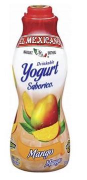 El Mexicano Yogurt Mango 28oz --------> PICK UP ONLY