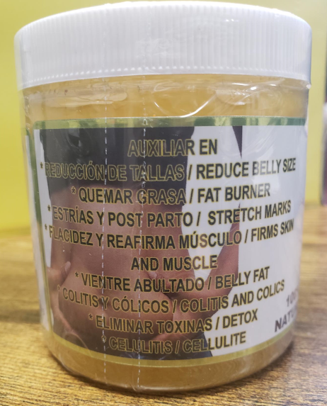 Chupa Panza Gel 250gr