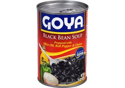 2067- G.Black Bean Soup /Guisada (olive, pepper & onion) 15oz