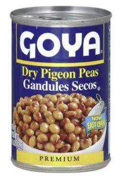 2025- Goya Dry Pigeon Peas (Gandules Secos) 15oz