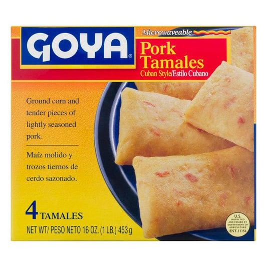 Goya Tamales Cubanos pork 16oz----> PICK UP ONLY