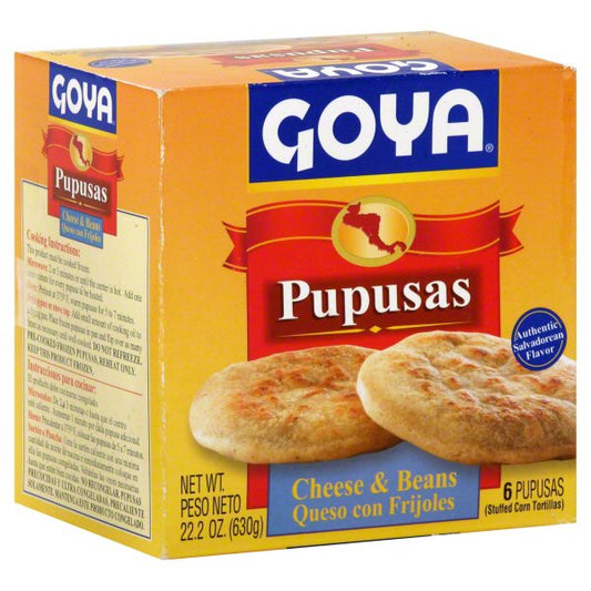 Goya Pupusas Queso/Frijol 22oz------> pick up only