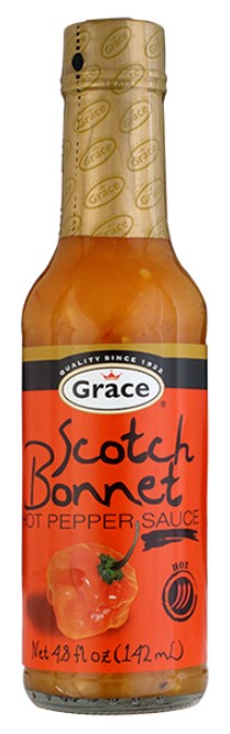 Grace Jamaican Scotch Bonnet (Yellow) Sauce 24/4.8oz-----> PICK UP ONLY