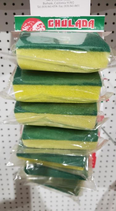 Chulada Green Esponjas scouring sponge