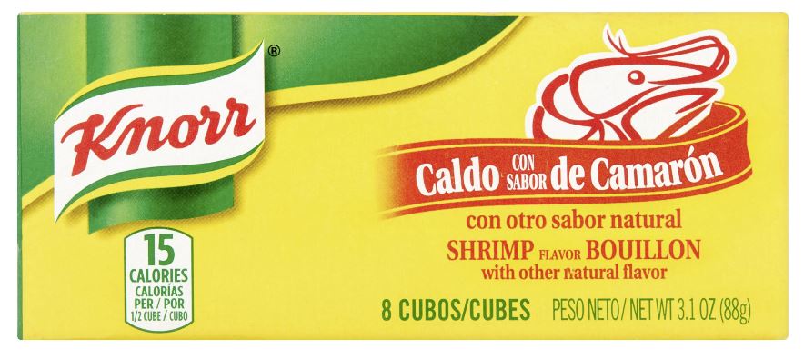 Knorr Camaron Cubos 3.1oz