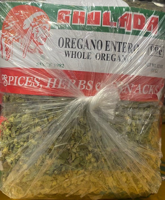Chulada Oregano Entero (Whole Oregano) 12pk